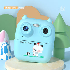 D8S CHILDRENS TIME FRONT/BACK REAR HD DIGITAL THERMAL PRINT CAMERA 1080P 48MP PURPLE/PINK/BLUE