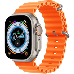 X8 Ultra Smartwatch 49MM with Bluetooth Calling With Wearfit Pro App BLACK/ORAINGE